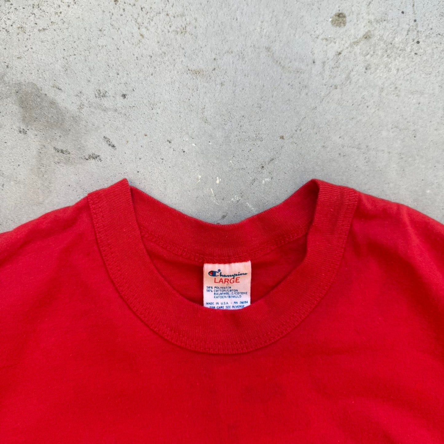 Vintage 80s Nebraska Huskers Champion Helmet T-Shirt - Large