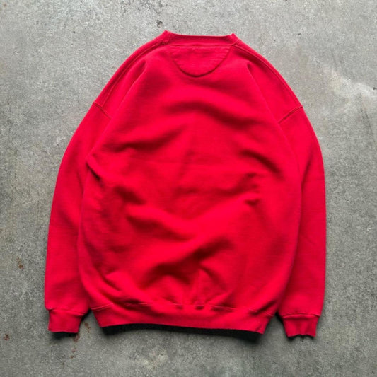 Vintage 90s Nebraska Huskers Spell Out Crewneck - X-Large