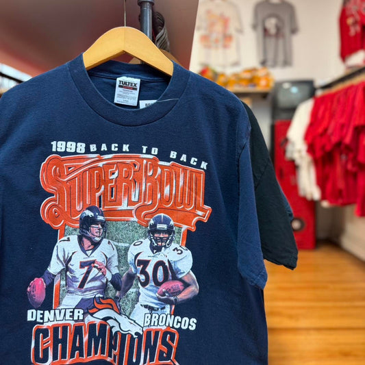 Vintage 90s Denver Broncos Super Bowl Champions T-Shirt