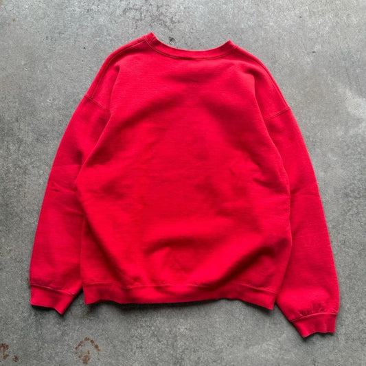 Vintage Nebraska Huskers Soccer Crewneck - X-Large
