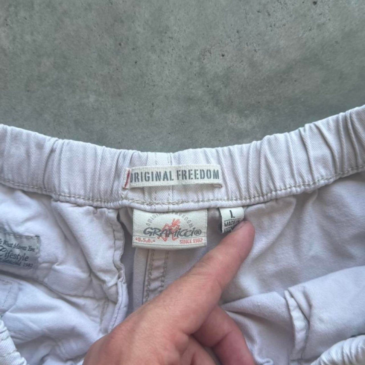 Vintage Gramicci G-Short Adjustable Shorts - Large