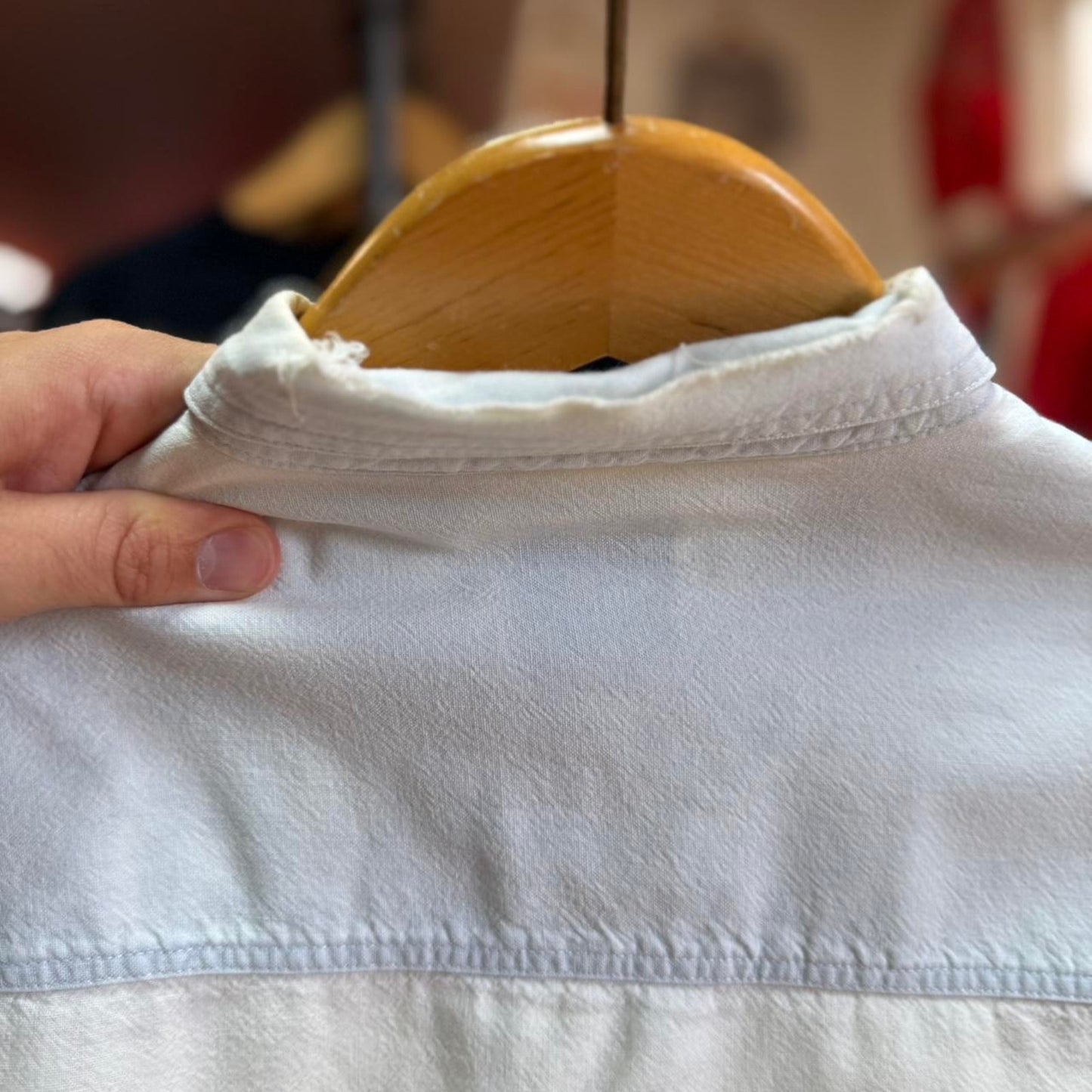 Vintage 90s Gap Faded Work Shirt - Medium