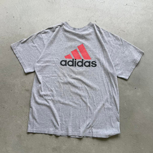 Vintage 90s Adidas Nebraska Football T-Shirt - Large