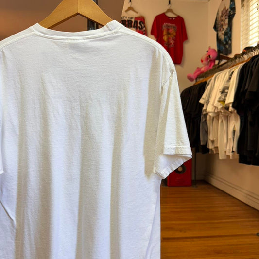 Vintage 90s Text Humor Insanity Lake Okoboji T-Shirt