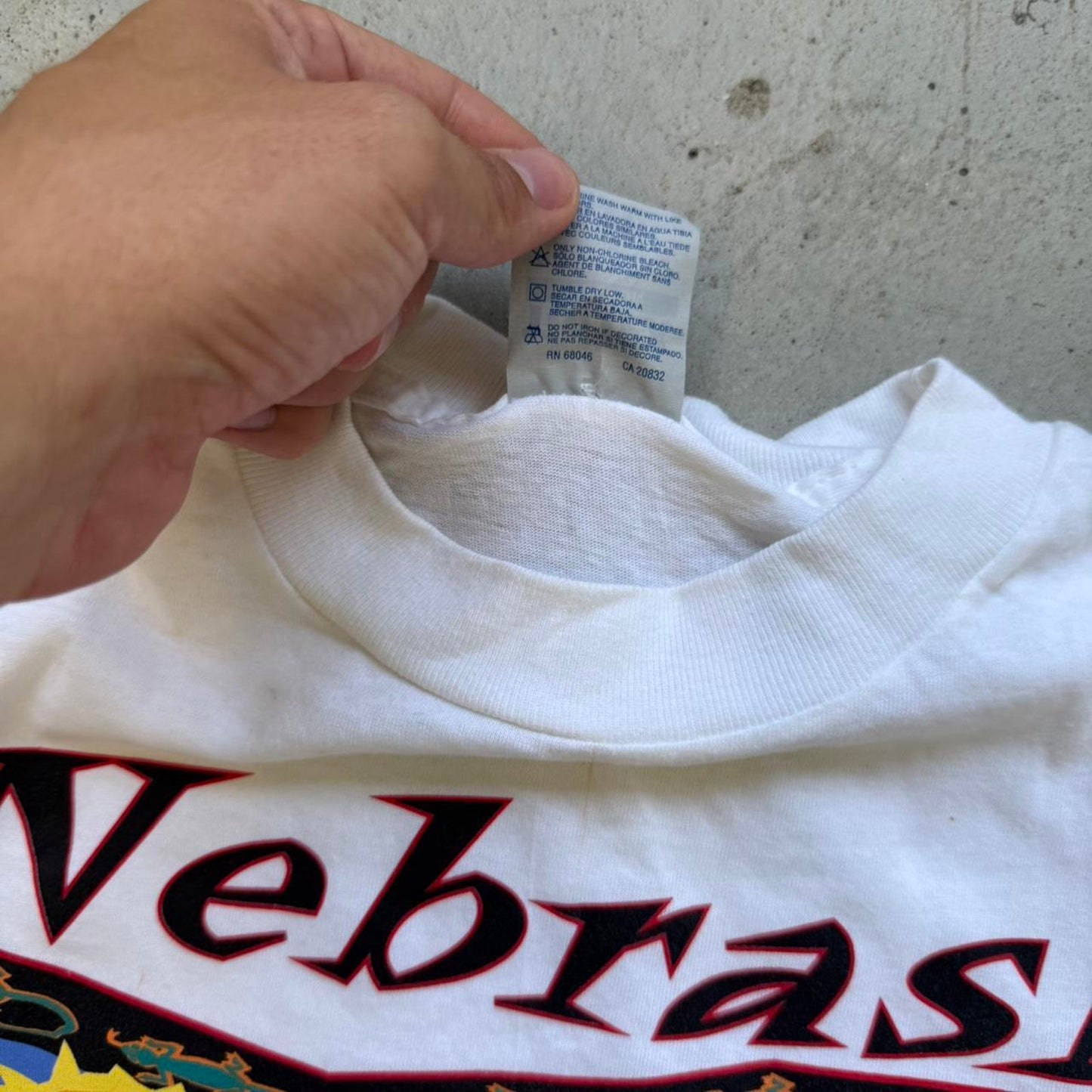 Vintage 90s Nebraska Huskers Fiesta Bowl T-Shirt - X-Large