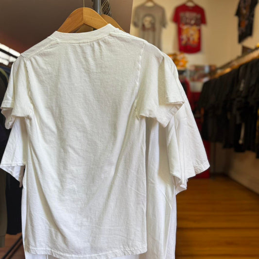 Vintage Porsche Glitter Rainbow Logo T-Shirt - Small (W)