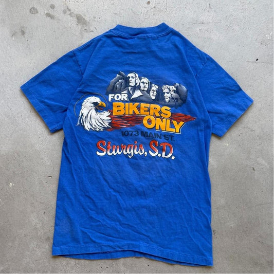 Vintage 1989 Harley Davidson Motorcycles Sturgis Biker T-Shirt - Small