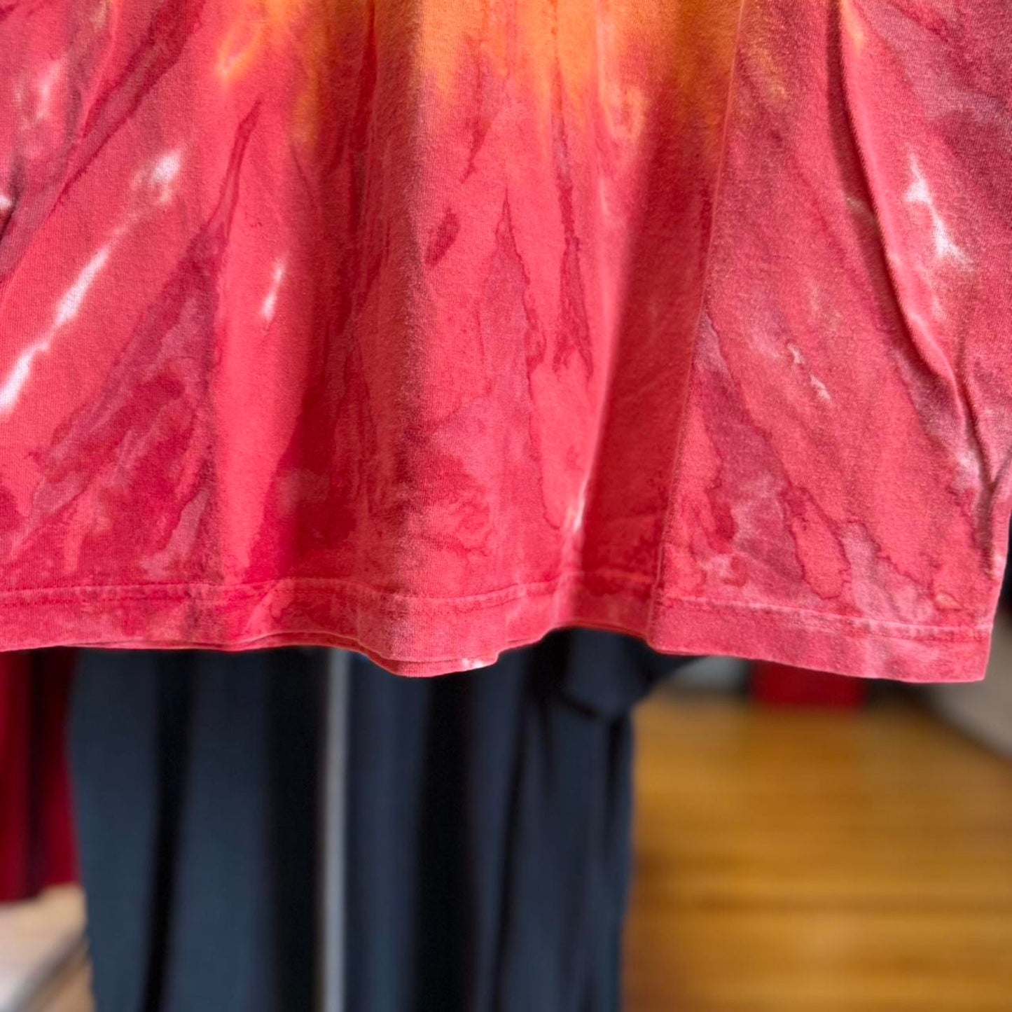 Vintage 90s Wrangler Bull Tie Dye T-Shirt - Medium