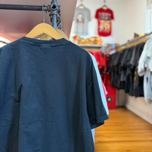 Vintage 90s NASCAR Kyle Busch Budweiser Racing Race Car T-Shirt