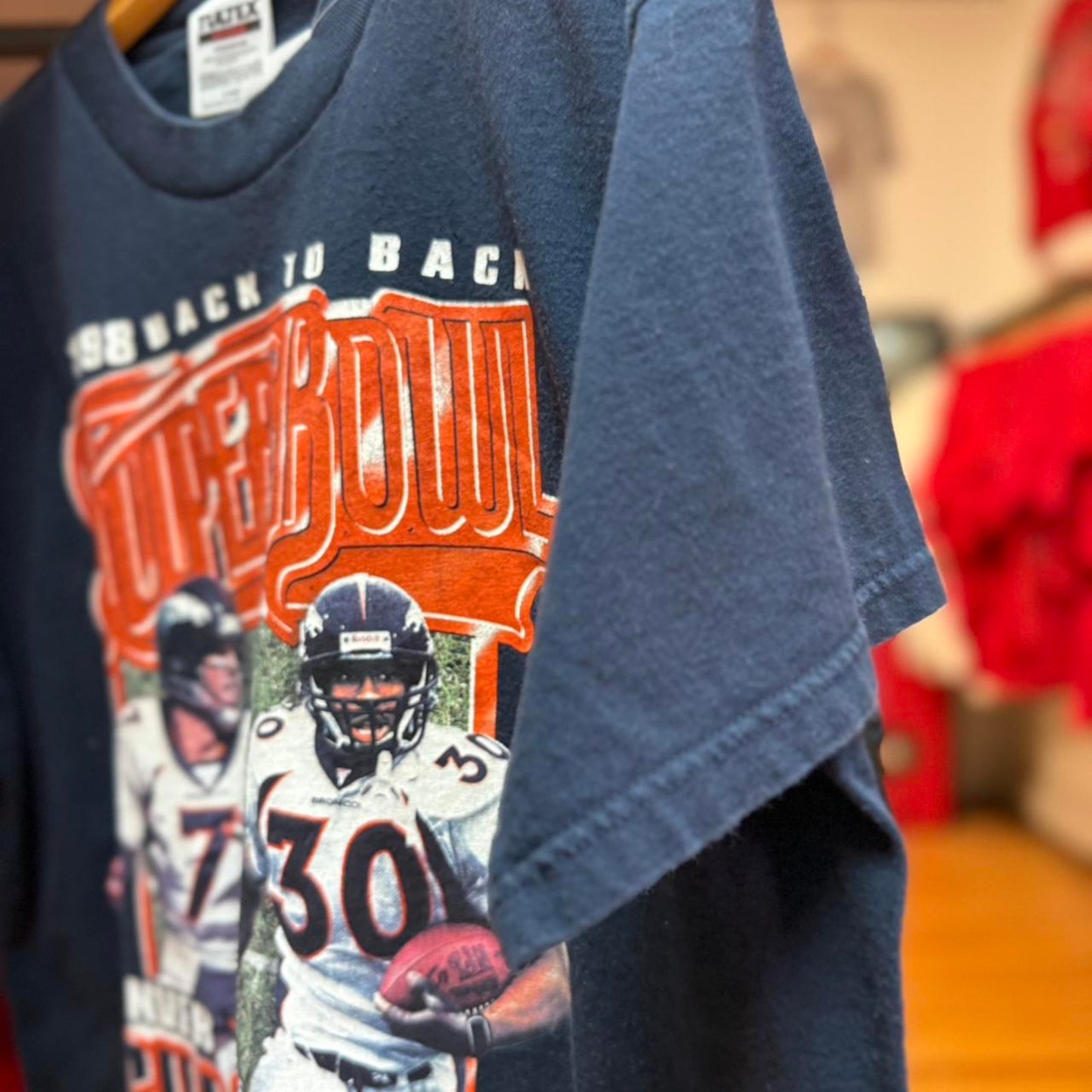 Vintage 90s Denver Broncos Super Bowl Champions T-Shirt