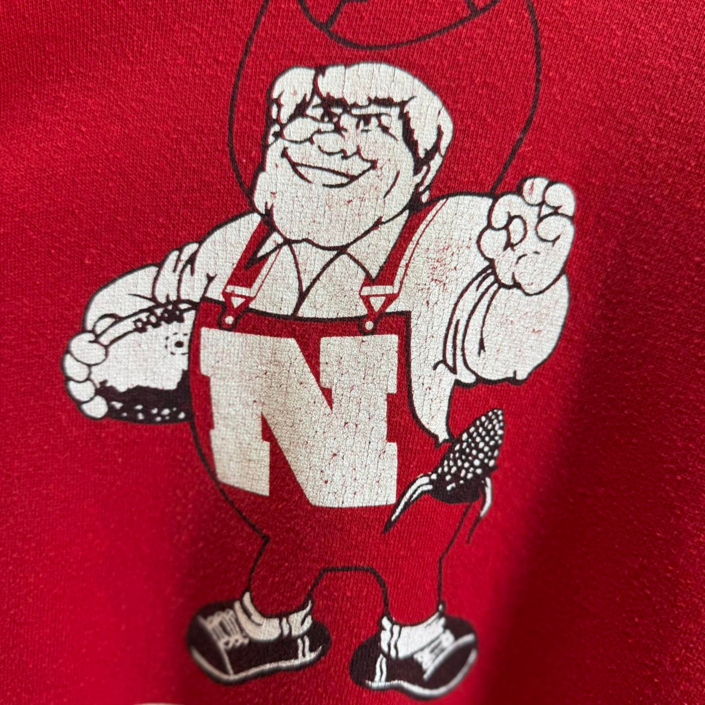 Vintage 90s Nebraska Huskers Herbie Crewneck