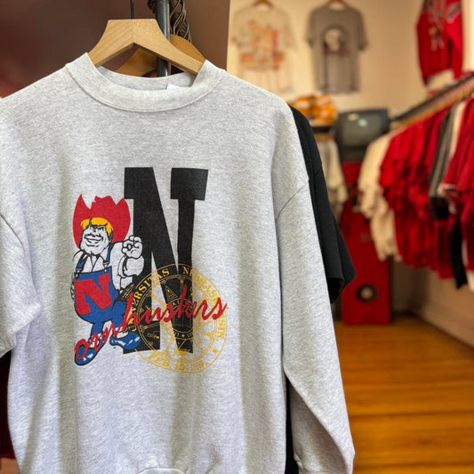 Vintage 90s Nebraska Huskers Herbie Crewneck
