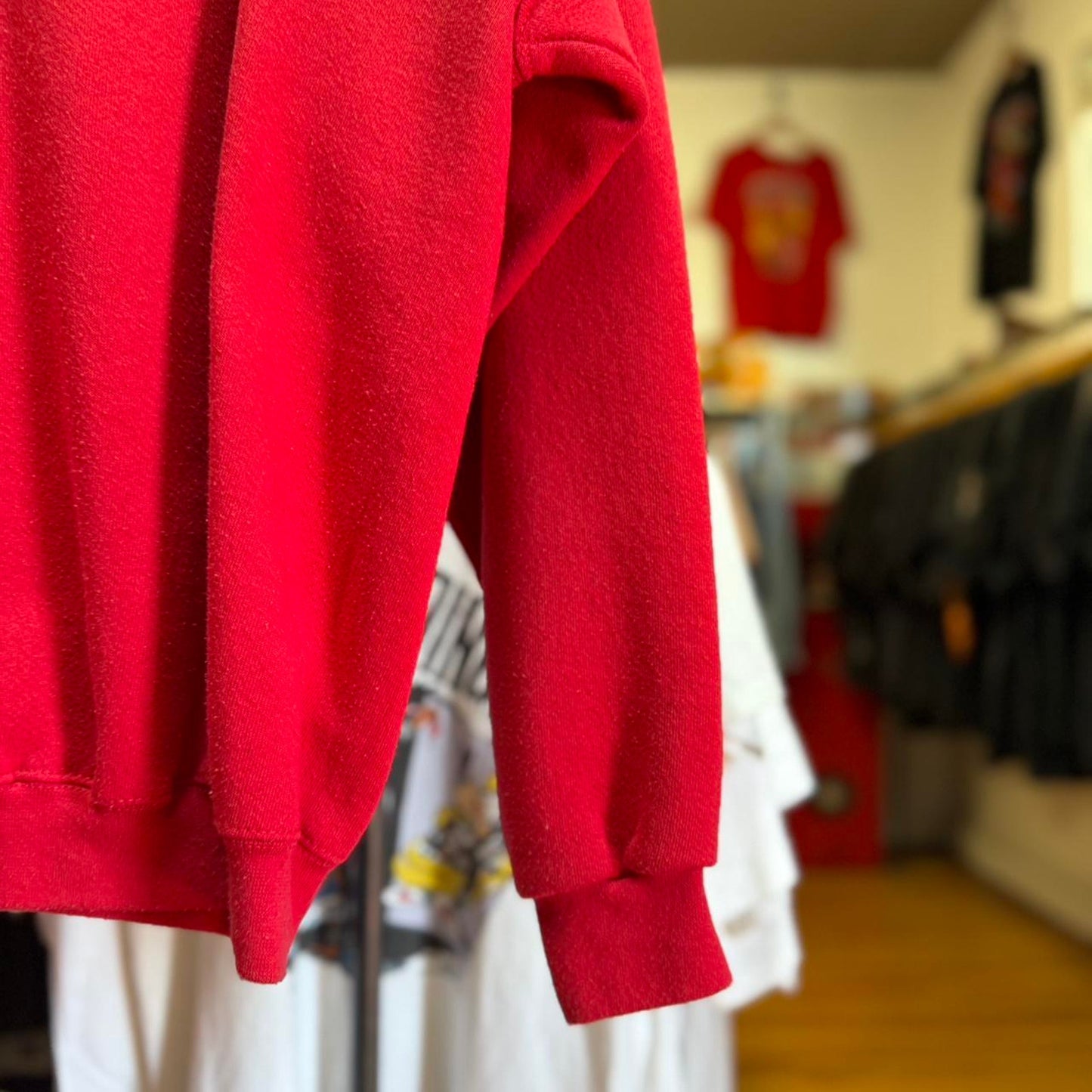 Vintage 90s Nebraska Huskers Big N Patch Crewneck