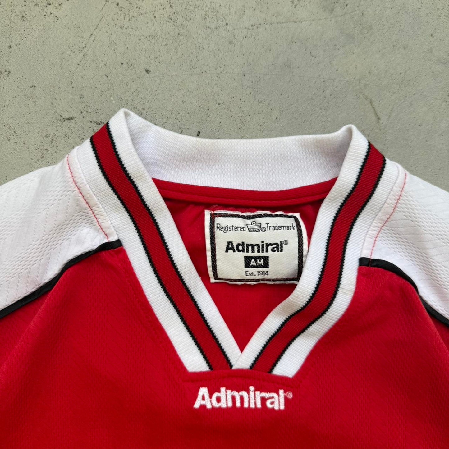 Vintage Arsenal Admiral Soccer Jersey - Large