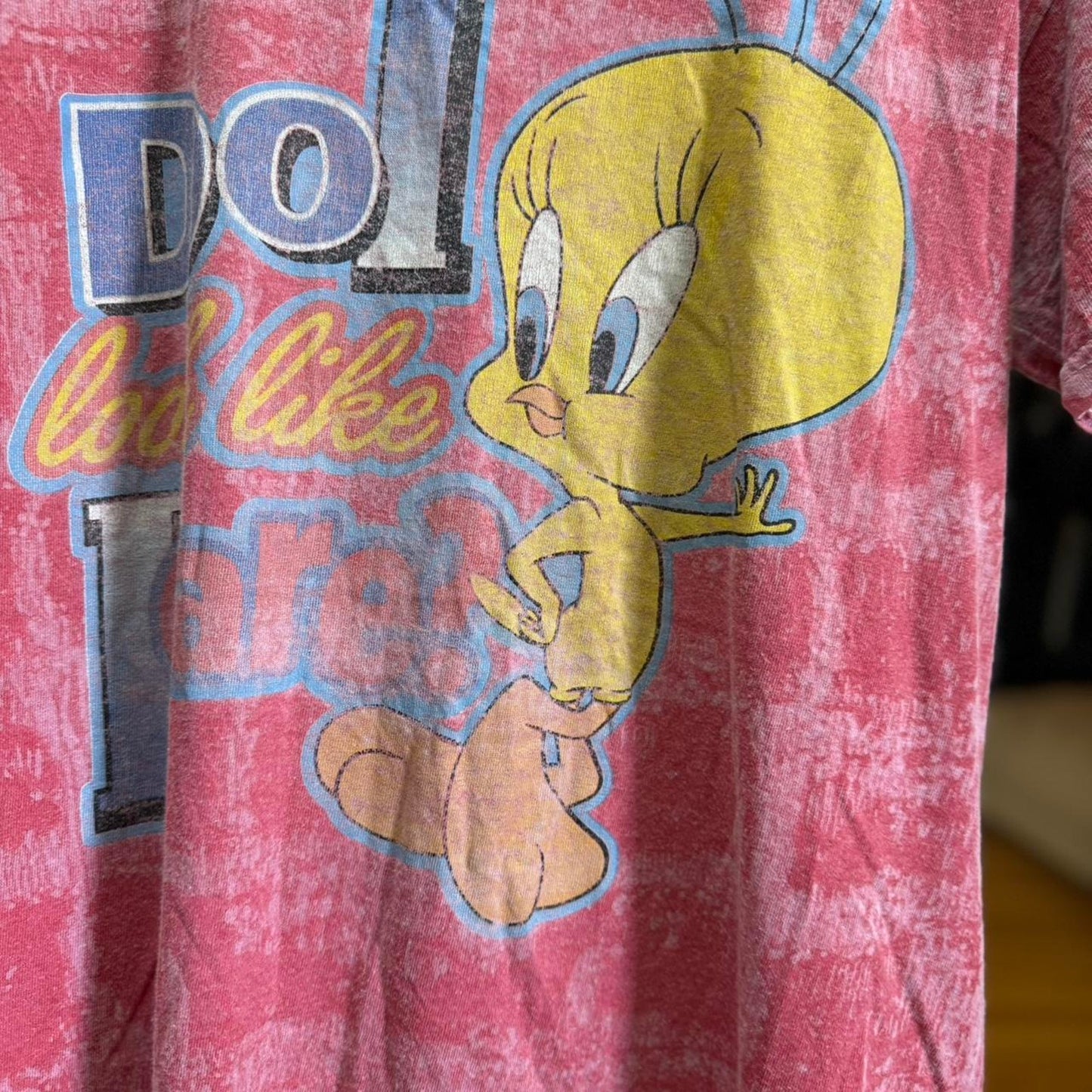 Vintage 90s Tweety Looney Tunes Cartoon T-Shirt