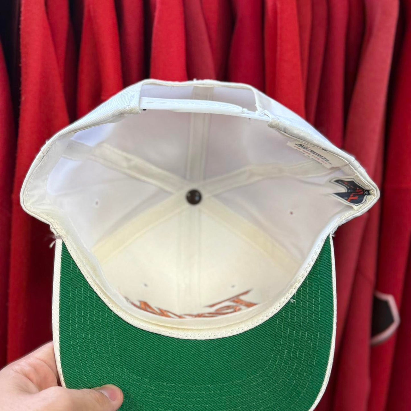 Vintage 90s Texas Longhorns Sports Specialties Script NCAA Snapback