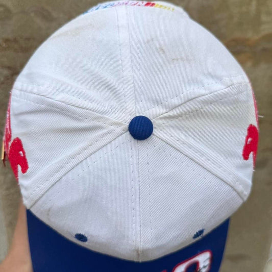 Vintage 90s NASCAR Mobil 1 Racing Pegasus Snapback