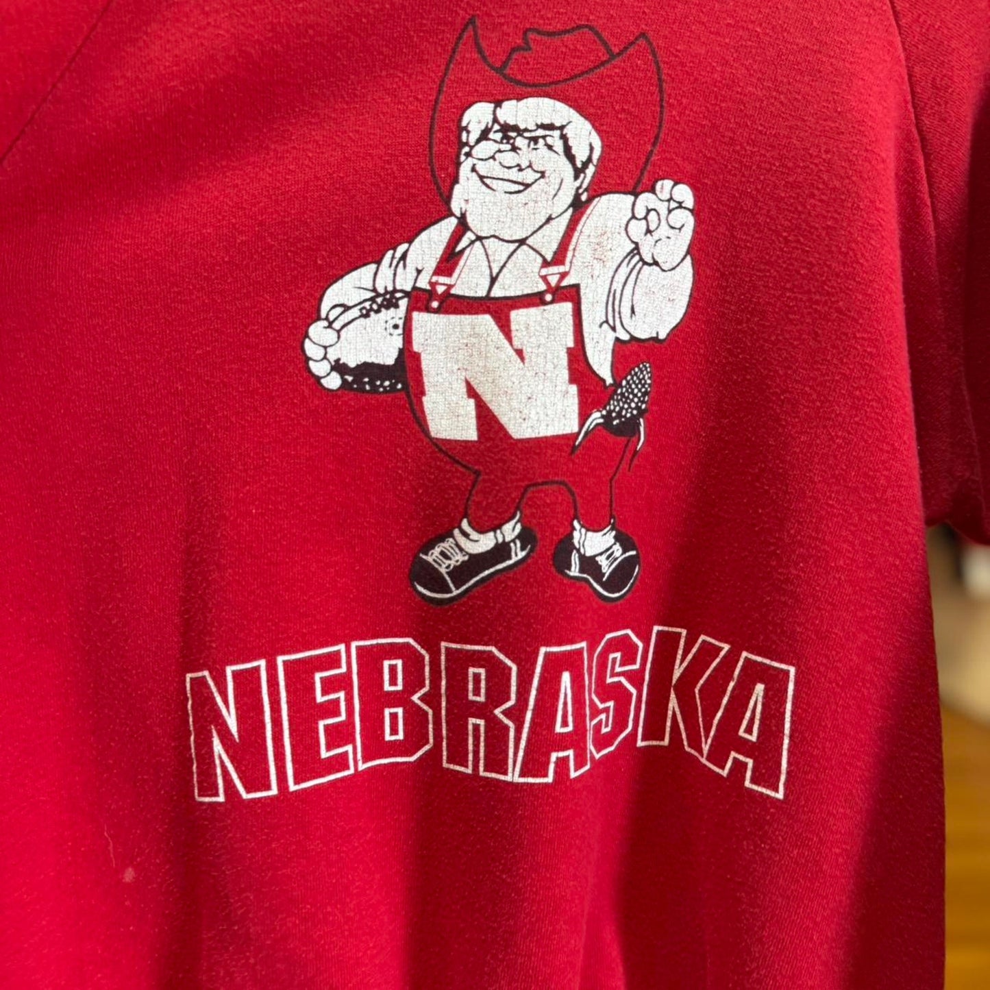 Vintage 90s Nebraska Huskers Herbie Crewneck
