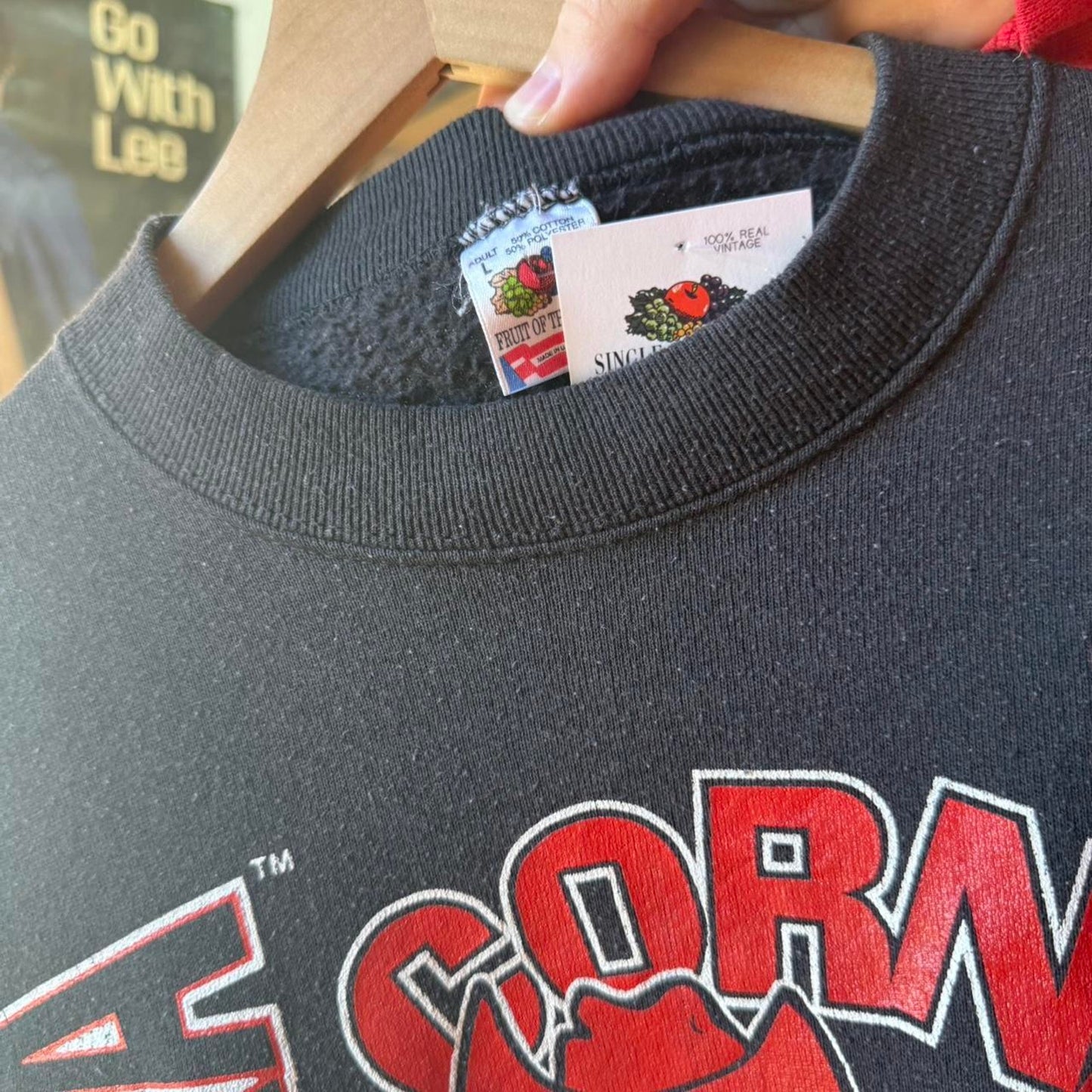 Vintage 90s Nebraska Herbie Husker Crewneck - Large