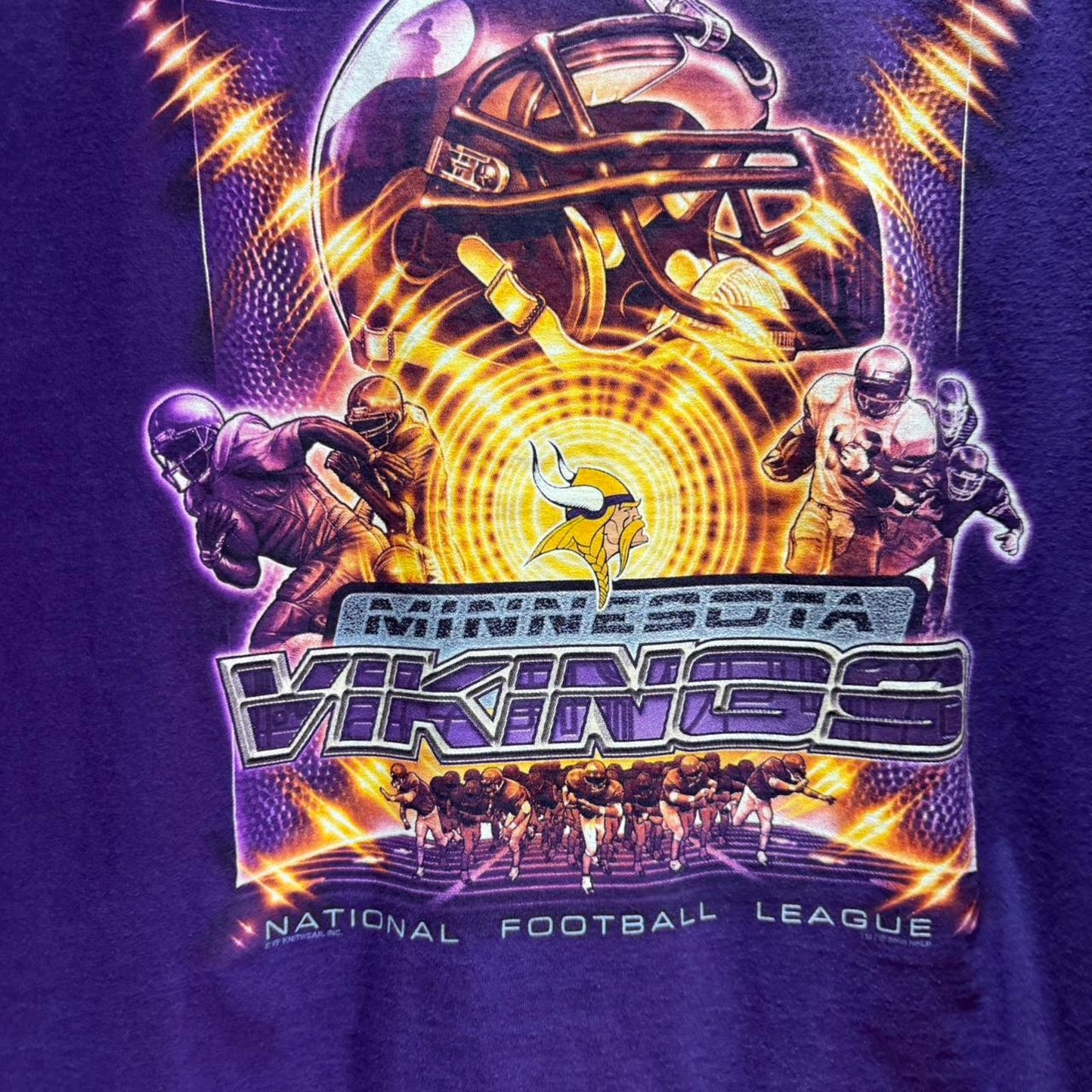 Vintage 90s Minnesota Vikings NFL Football T-Shirt