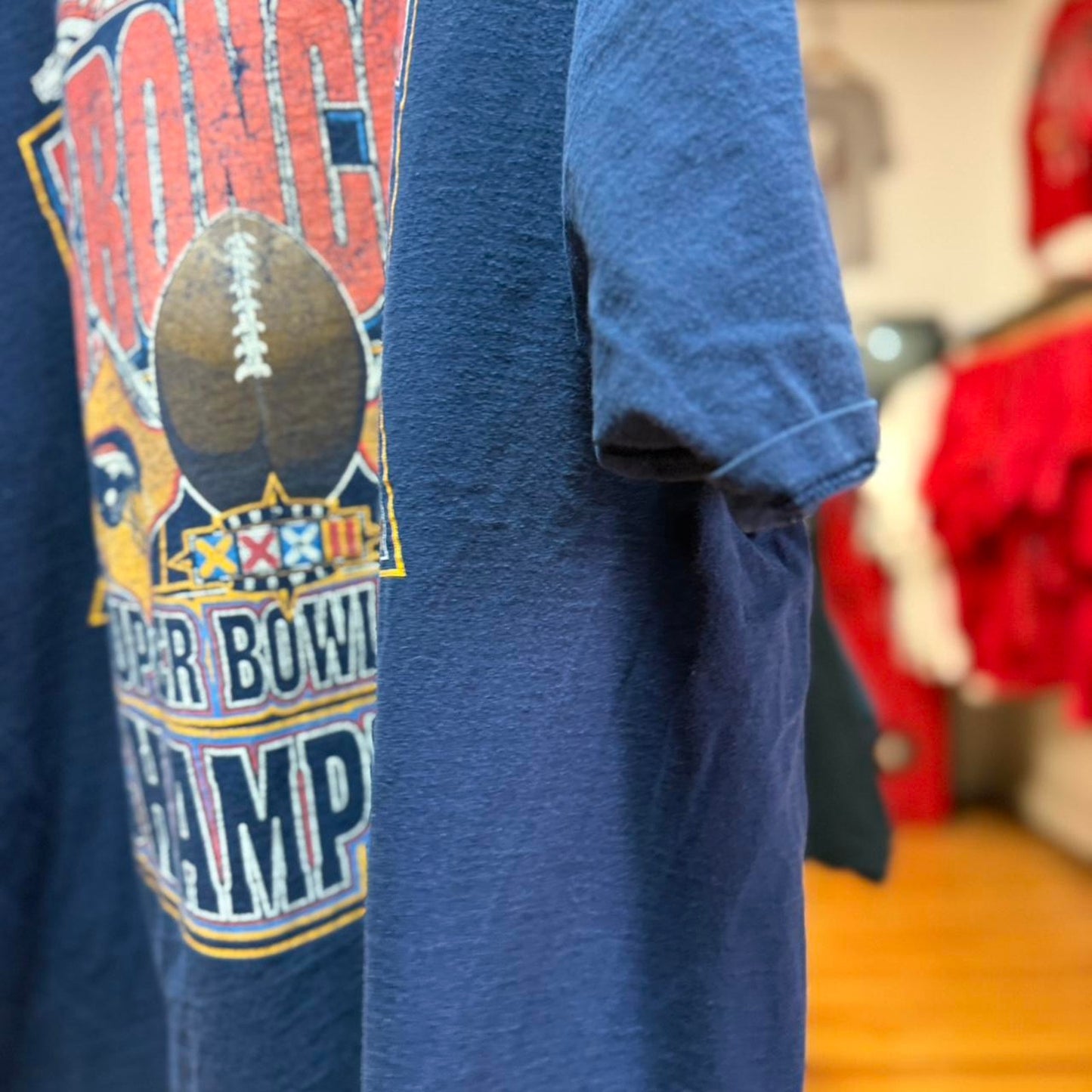 Vintage 90s Denver Broncos Super Bowl T-Shirt