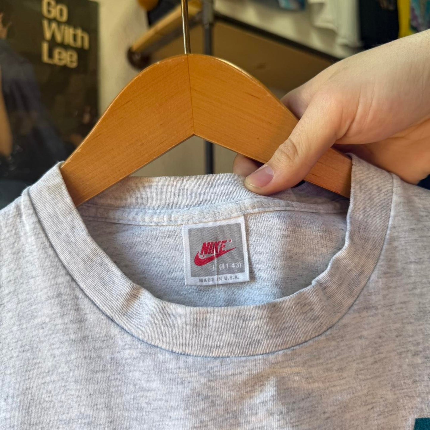 Vintage 90s Nike 365 Just Do It Swoosh T-Shirt - Large