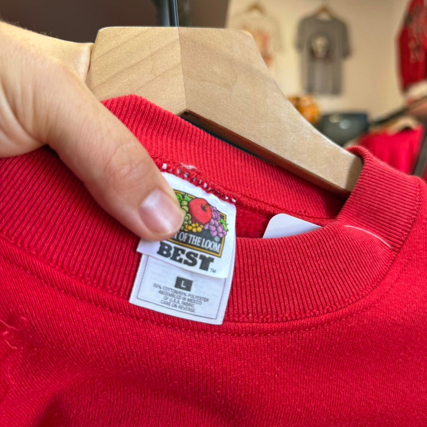 Vintage 90s Proud to be From Nebraska Crewneck