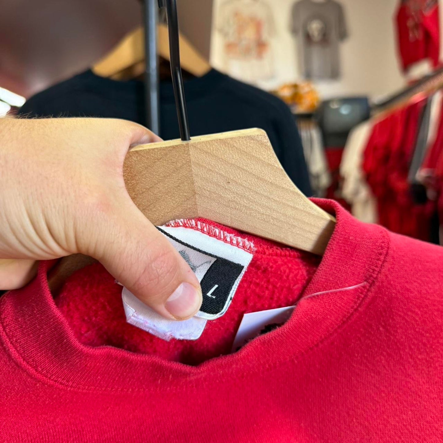 Vintage 90s Nebraska Huskers Football Crewneck