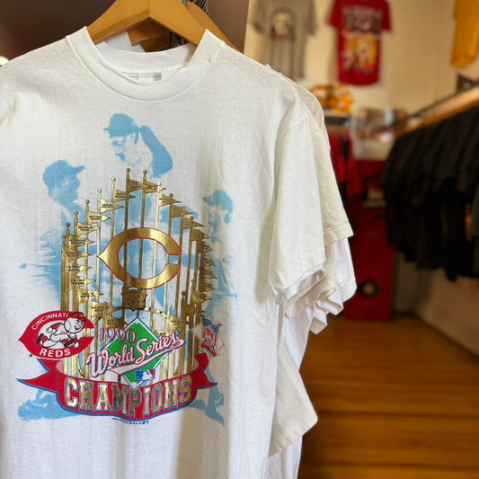 Vintage 90s Cincinnati Reds World Series Champions MLB T-Shirt