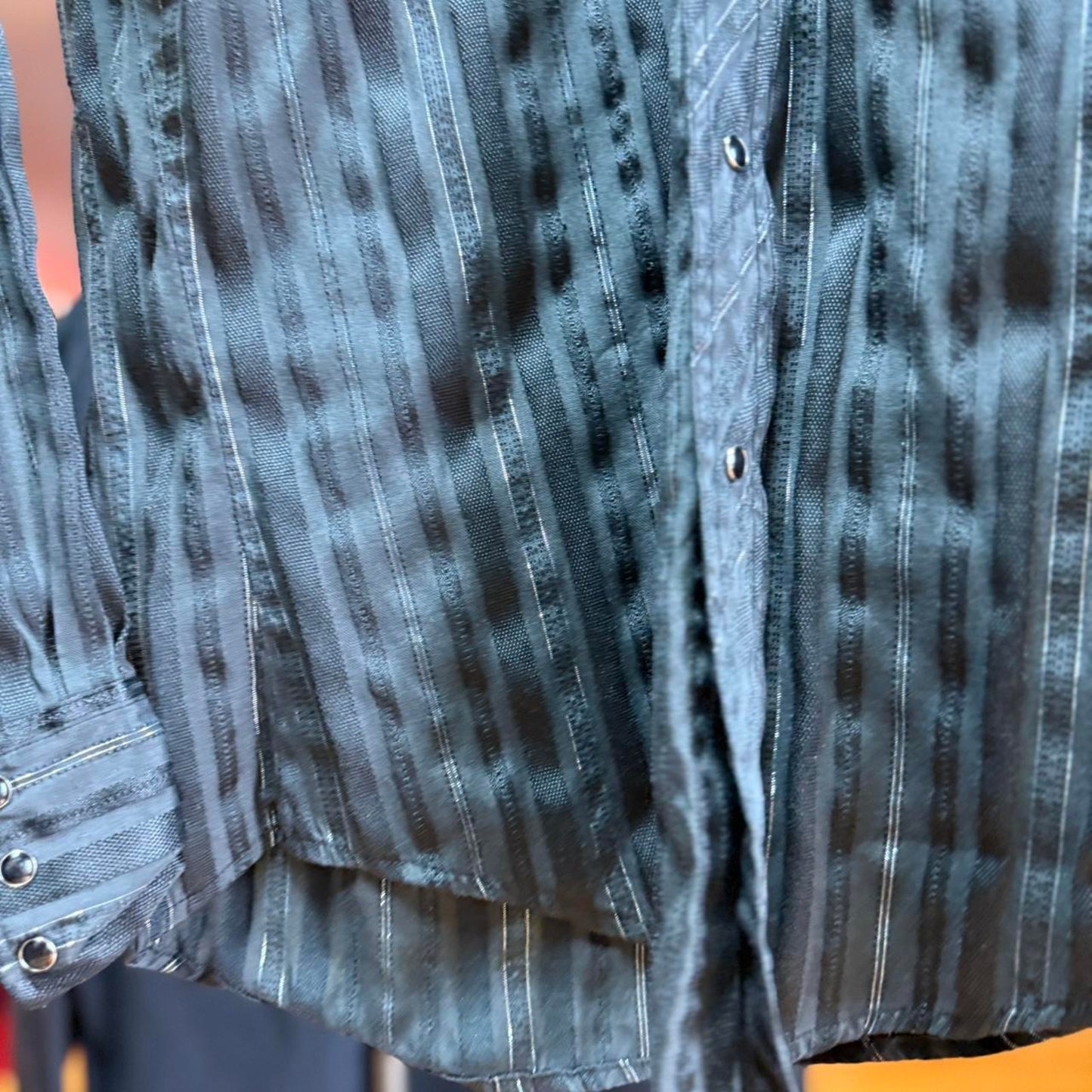 Vintage 90s Wrangler Pearl Snap Shirt - Medium