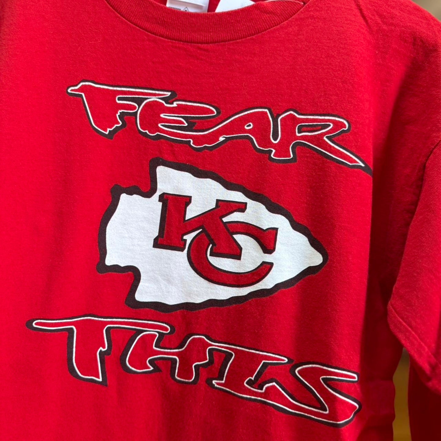 Vintage Y2K Kansas City Chiefs Fear This NFL Football T-Shirt