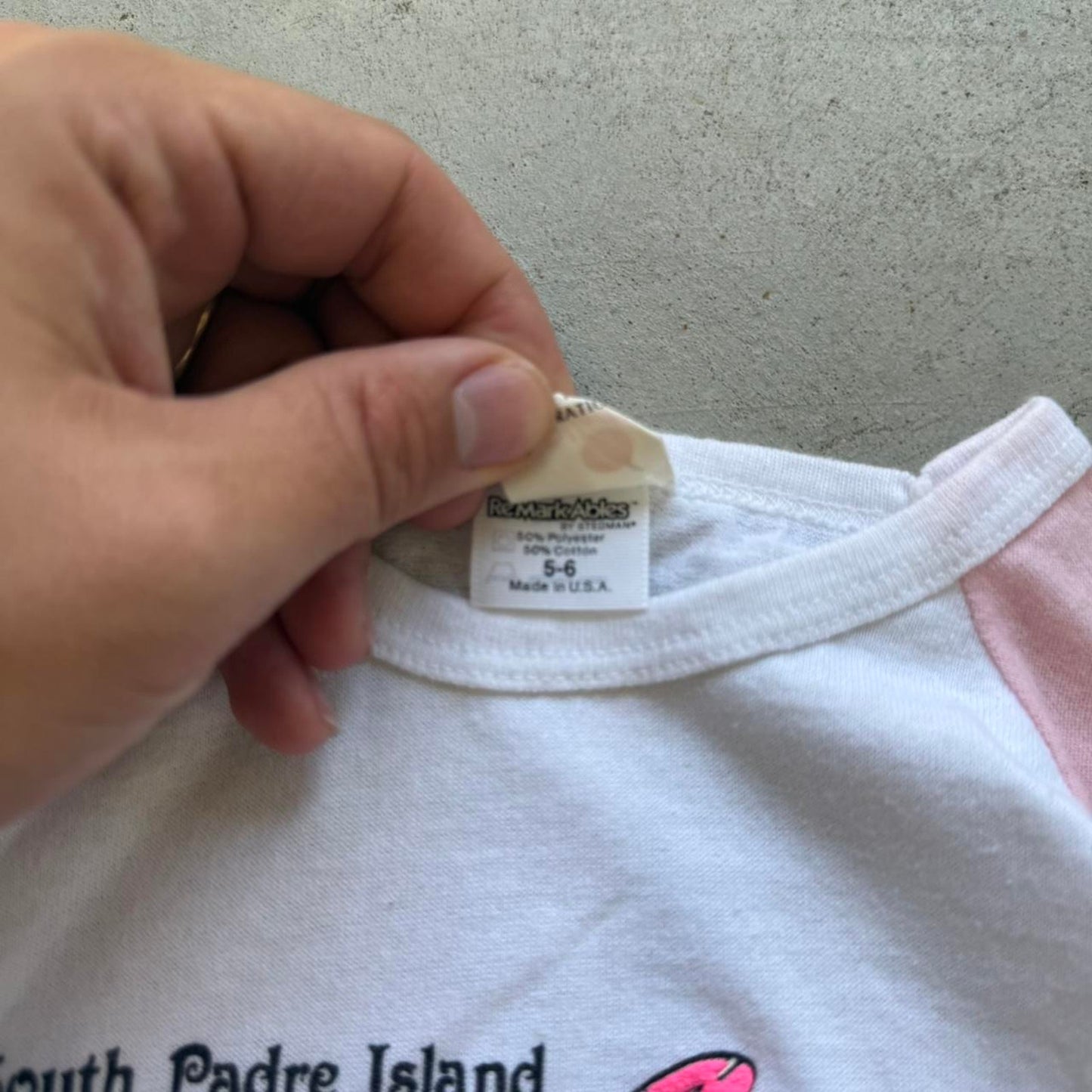 Vintage 90s Minnie Mouse South Padre Island Texas T-Shirt - Kids Small