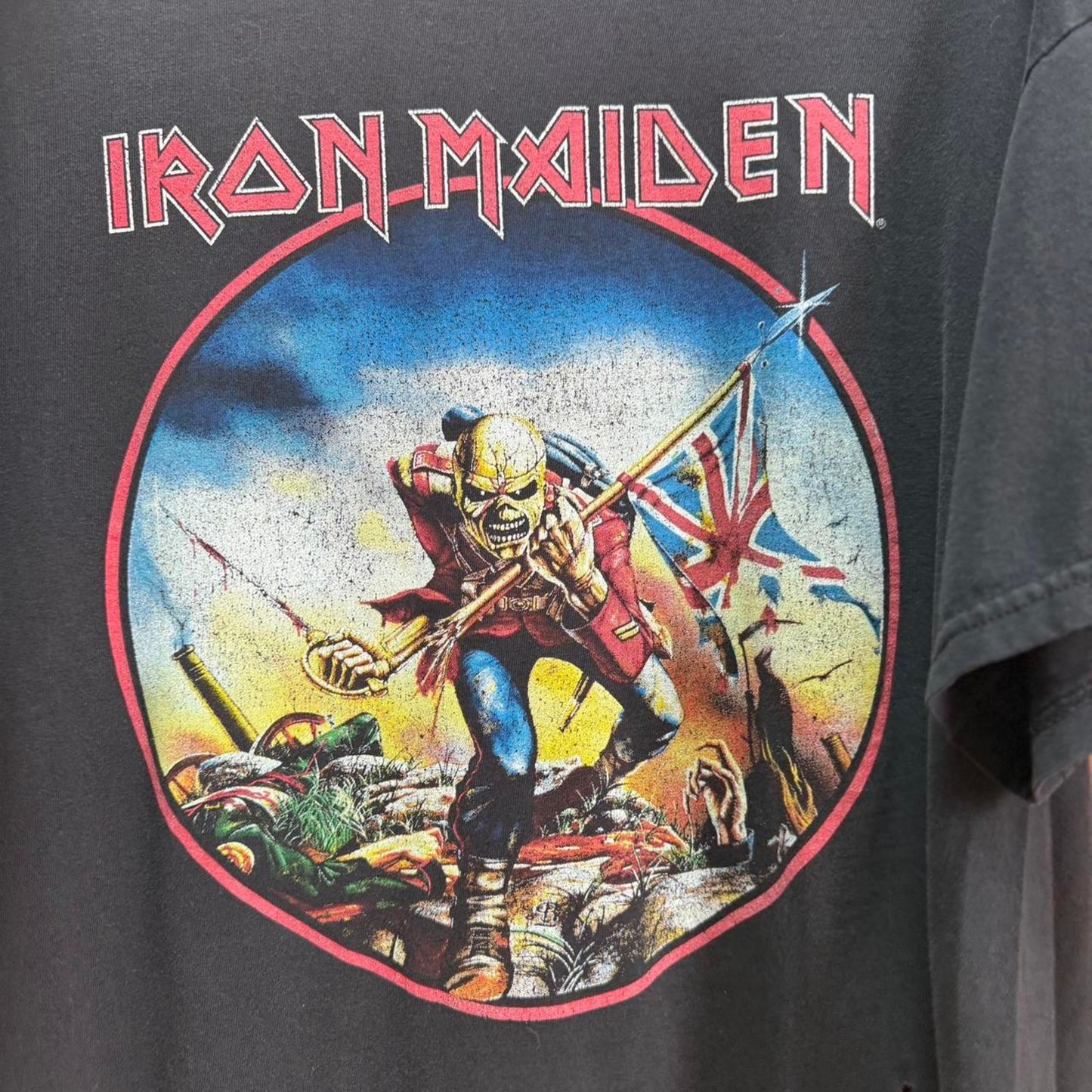 Vintage Iron Maiden The Trooper Band T-Shirt