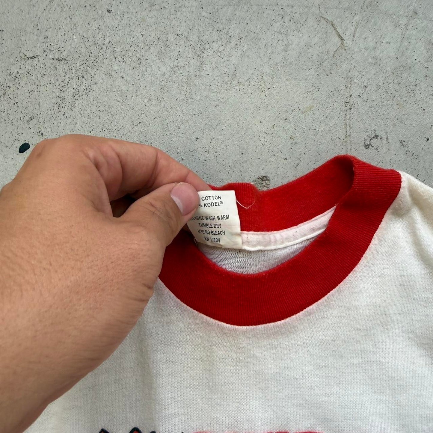 Vintage 1984 Nebraska Huskers Built to Withstand Hurricanes T-Shirt - X-Large