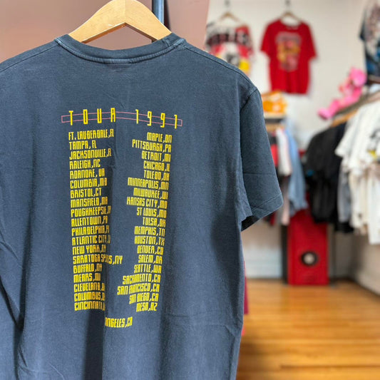 Vintage 90s Styx Edge of the Century Band Concert T-Shirt