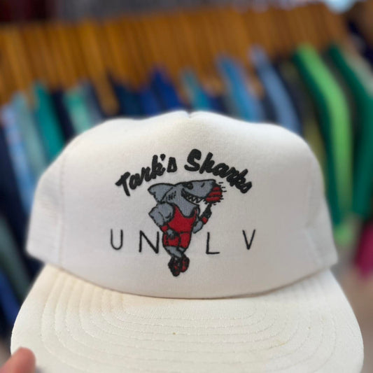 Vintage 90s UNLV Tanks Sharks Trucker Cap
