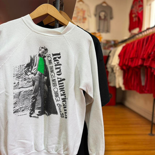 Vintage 90s James Dean Retro Americana Crewneck