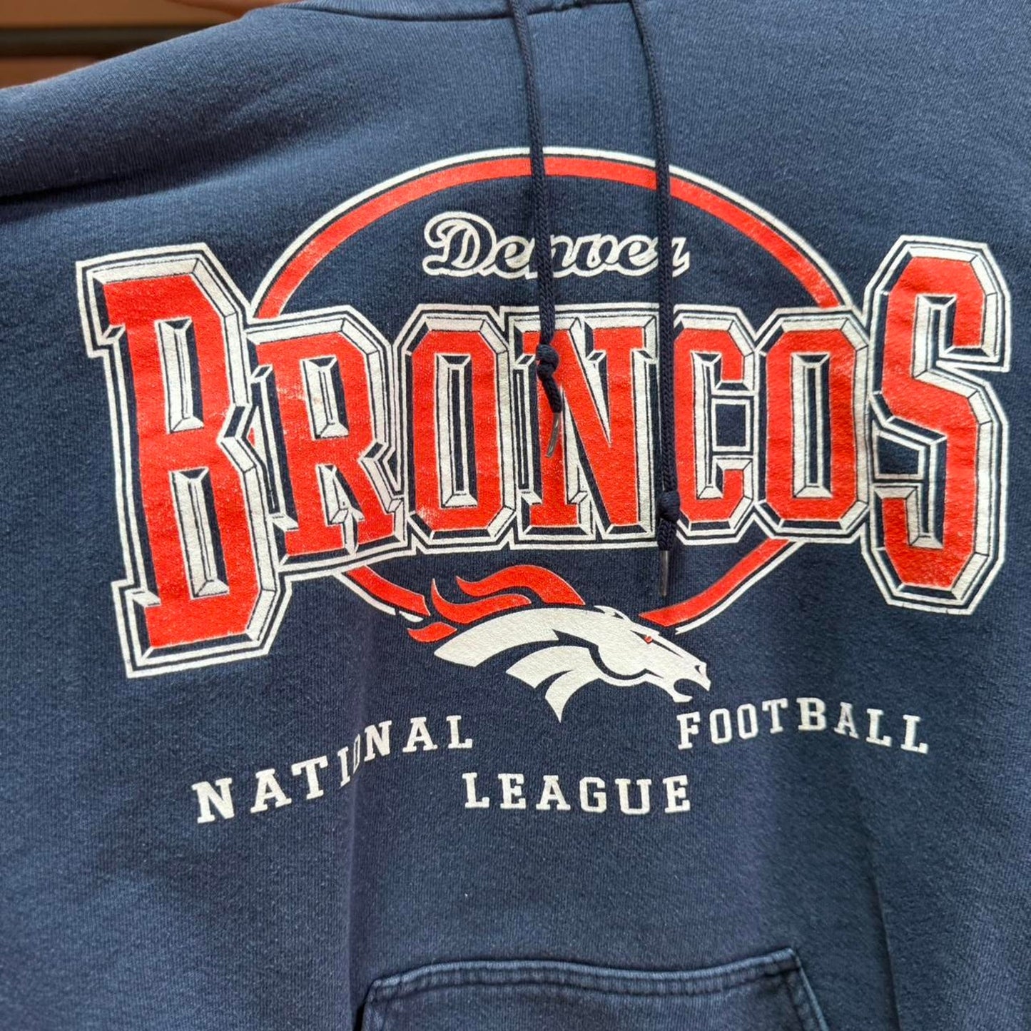 Vintage 90s Denver Broncos NFL Hoodie