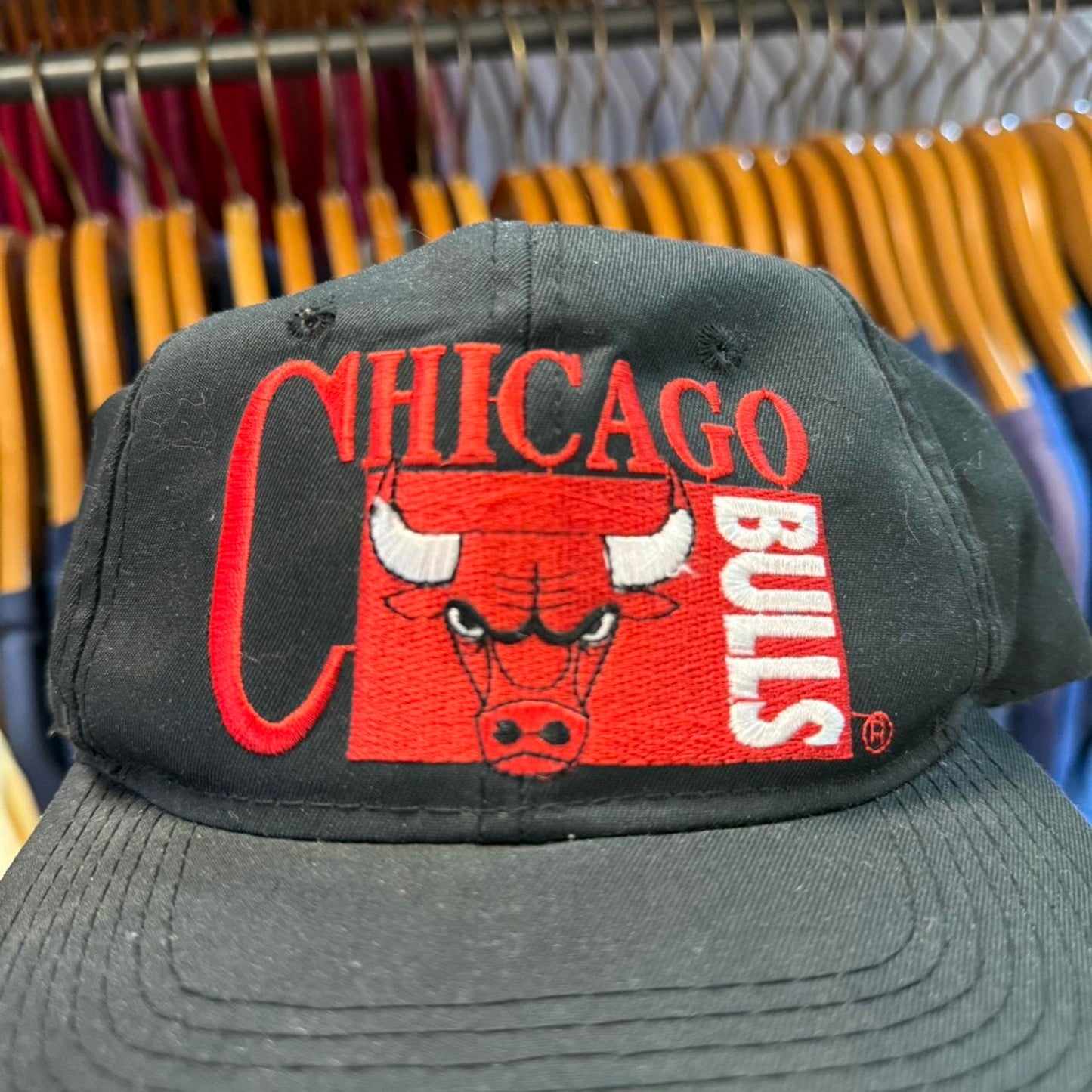 Vintage 90s Chicago Bulls NBA Basketball Snapback