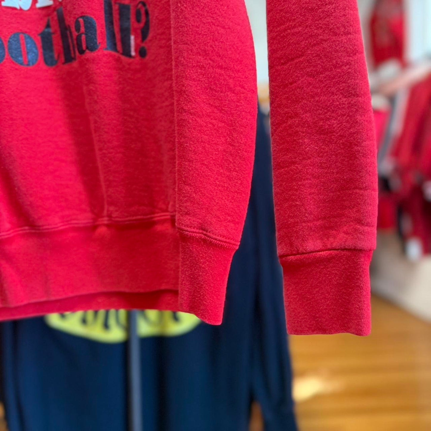Vintage 90s Nebraska Huskers Life Without Football Crewneck