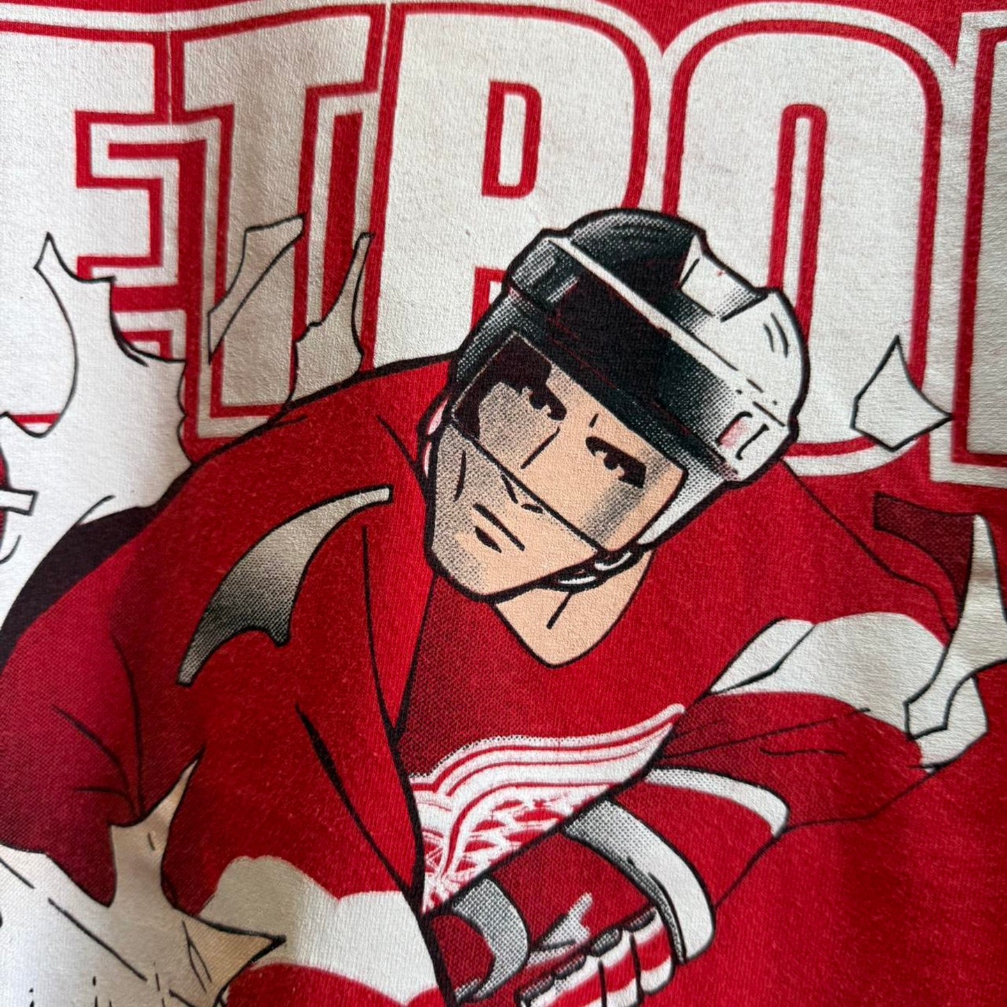 Vintage 90s Detroit Redwings NHL Hockey T-Shirt