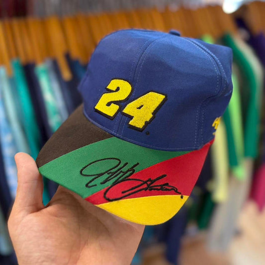 Vintage 90s Jeff Gordon Racing NASCAR Racecar Snapback