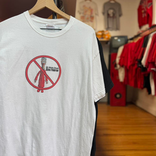 Vintage 90s Nebraska Huskers Anti Steve Pederson T-Shirt - Large
