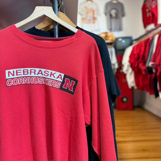 Vintage 90s Nebraska Huskers Football Crewneck