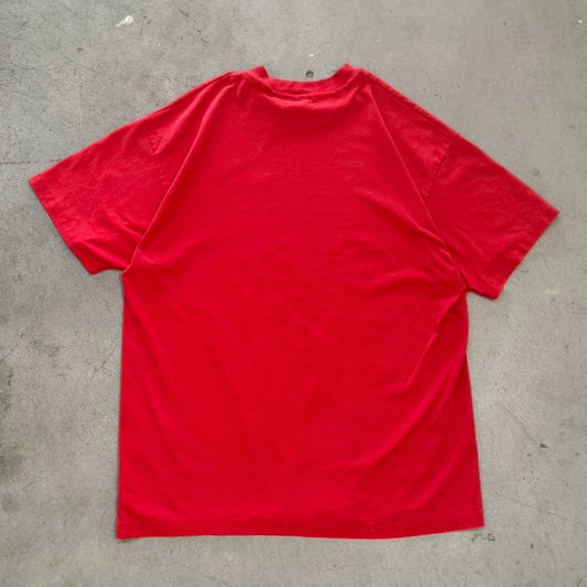 Vintage 90s Nebraska Bugeaters Huskers Football T-Shirt - X-Large