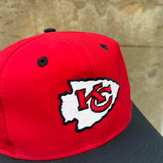 Vintage 90s Kansas City Chiefs NFL Sports Snapback