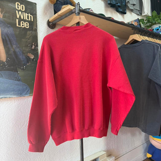 Vintage 90s Nebraska Huskers Embroidered Crewneck - X-Large