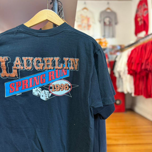 Vintage 90s Laughlin Spring Run Biker T-Shirt