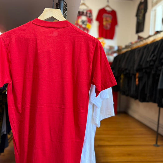 Vintage 1983 Nebraska Huskers Orange Bowl Football T-Shirt