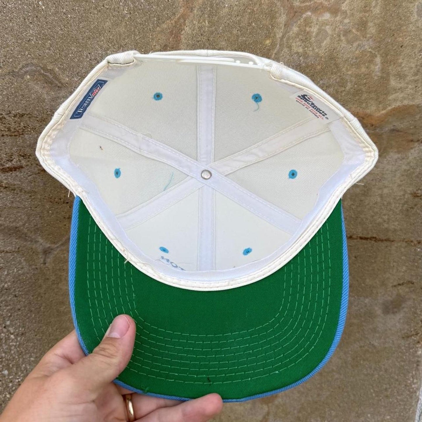 Vintage 90s Houston Oilers Sports Specialties Script Snapback